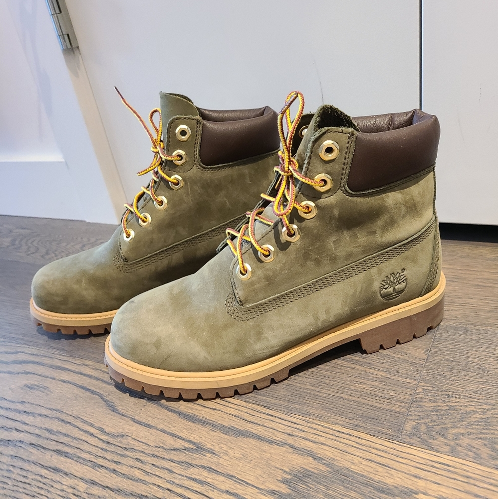 Timberland classic 6" size 38 in army green